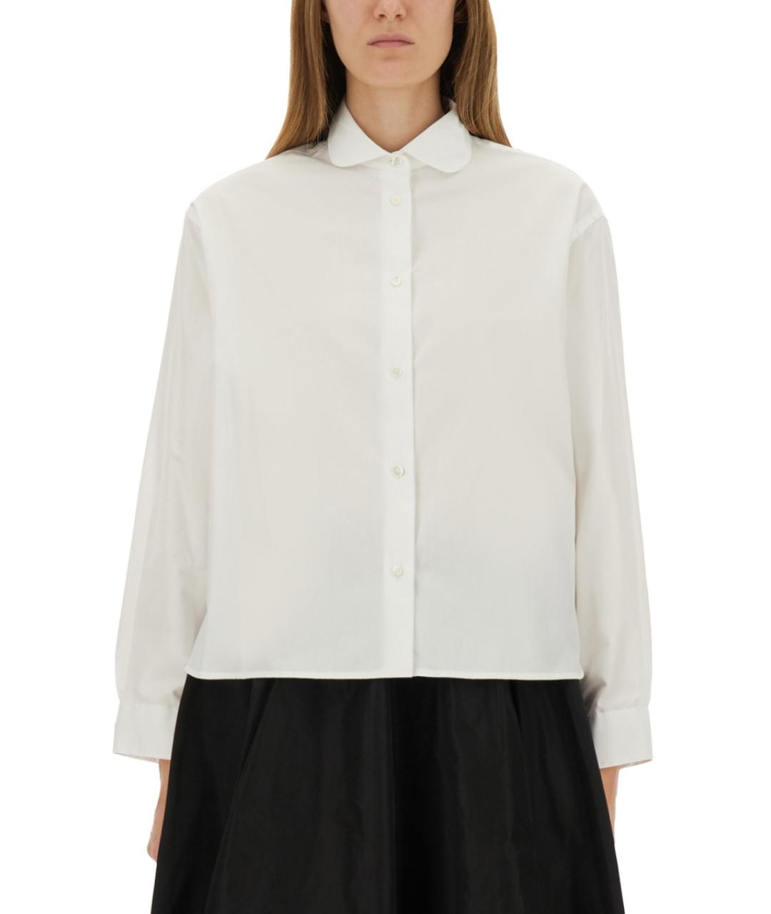 ASPESI Белая хлопковая рубашка, фото 5