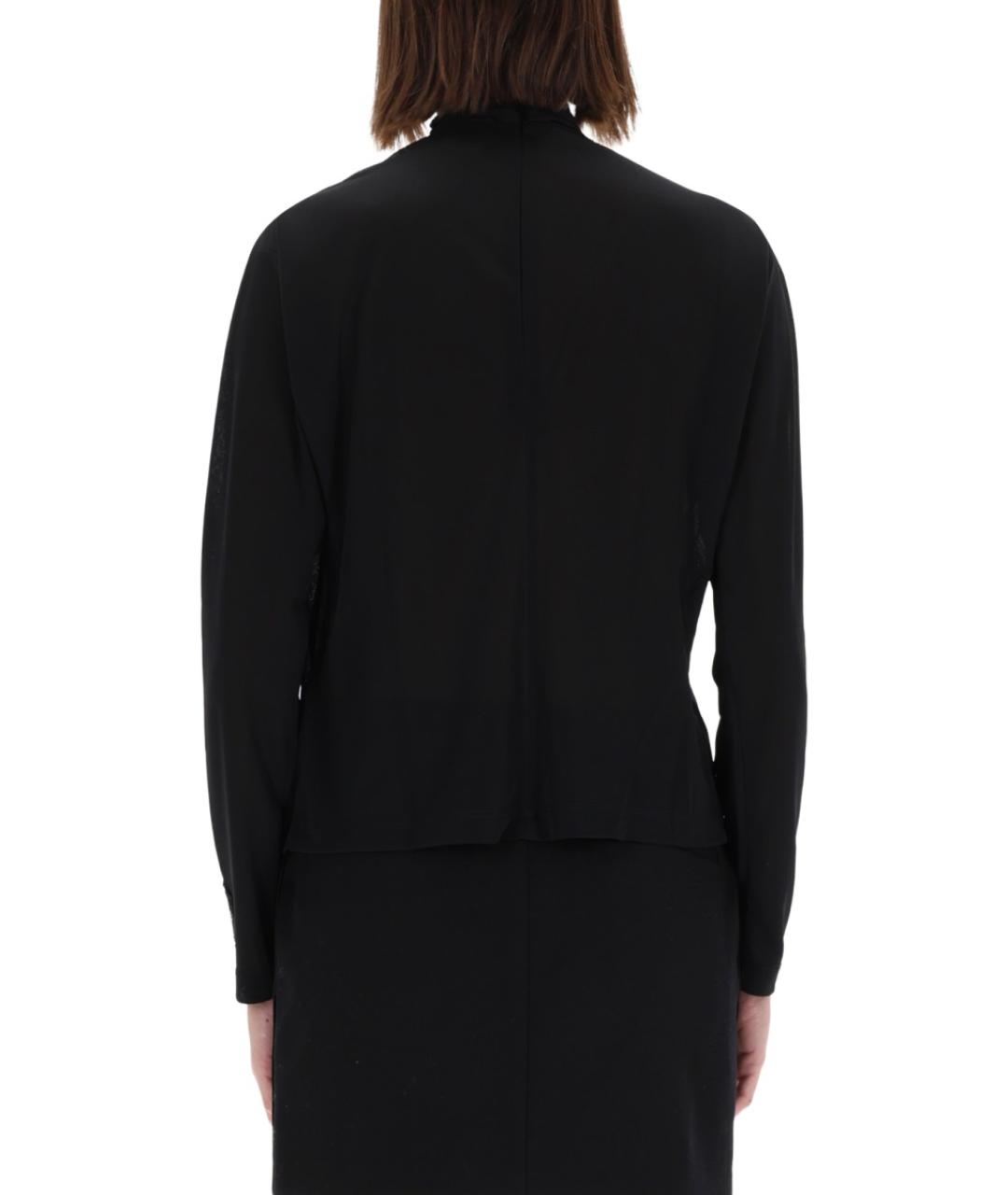 VERSACE JEANS COUTURE Черная полиэстеровая рубашка, фото 3