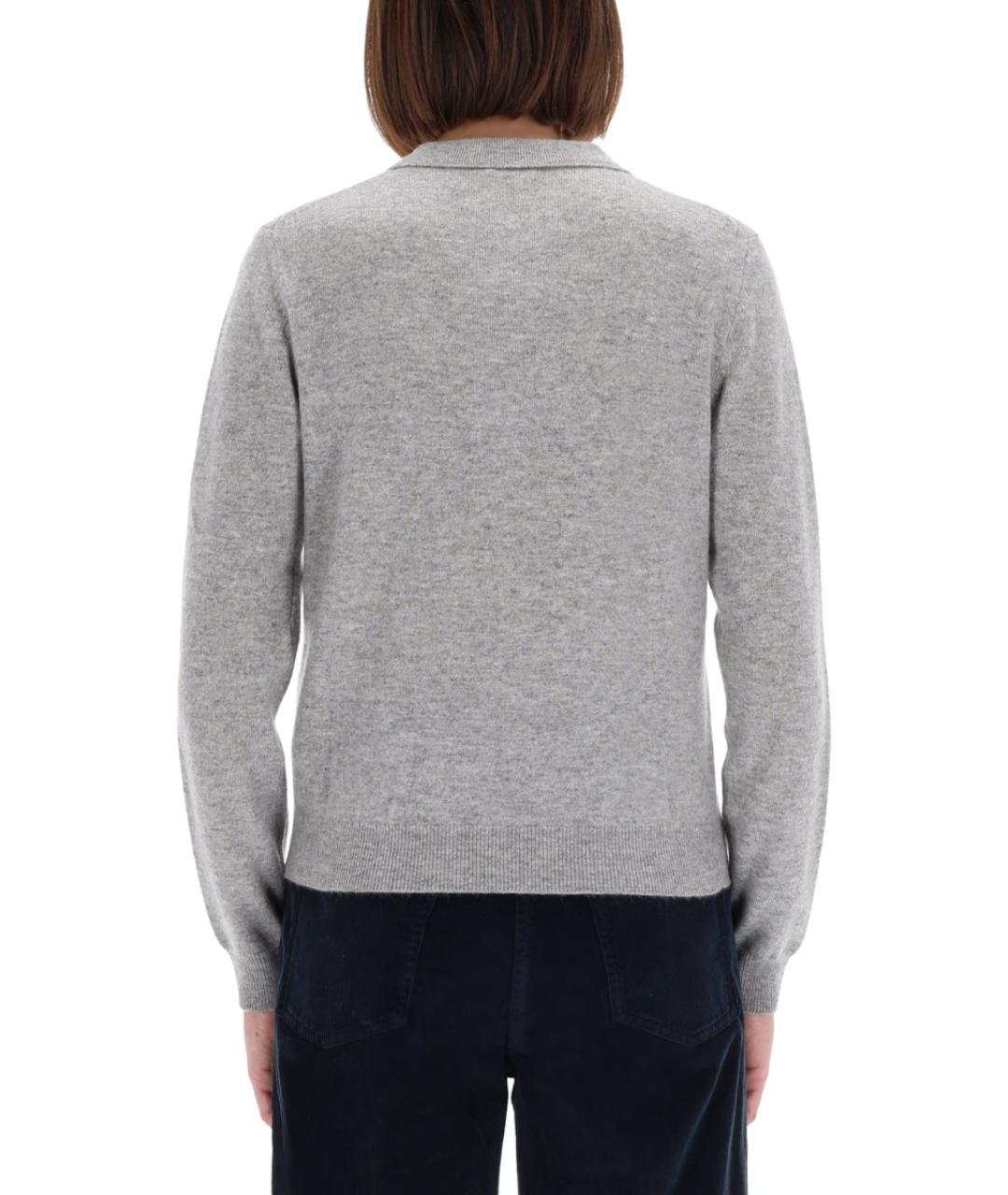 ASPESI Серый кашемировый джемпер / свитер, фото 3
