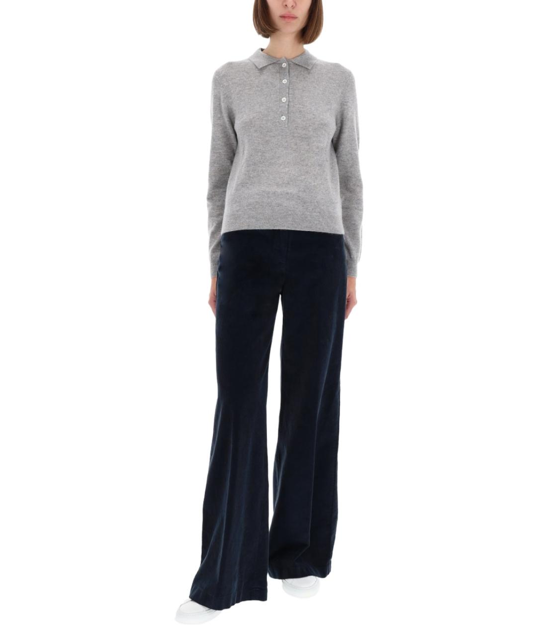 ASPESI Серый кашемировый джемпер / свитер, фото 2