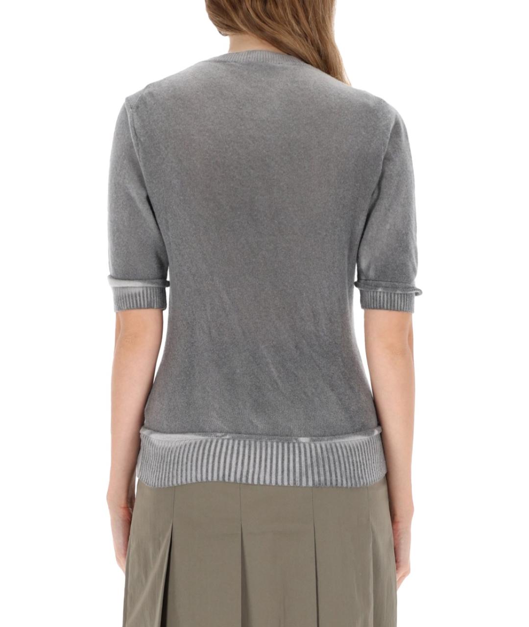 OUR LEGACY Серая шерстяная футболка, фото 3