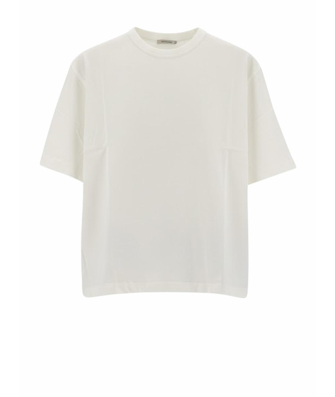 STUDIO NICHOLSON Белая хлопковая футболка, фото 1