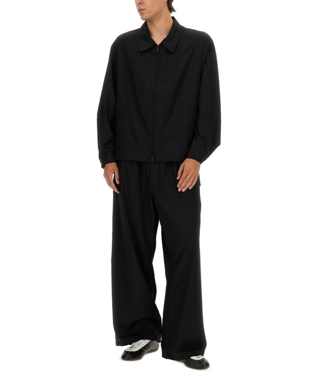 Y-3 Черная полиэстеровая куртка, фото 2