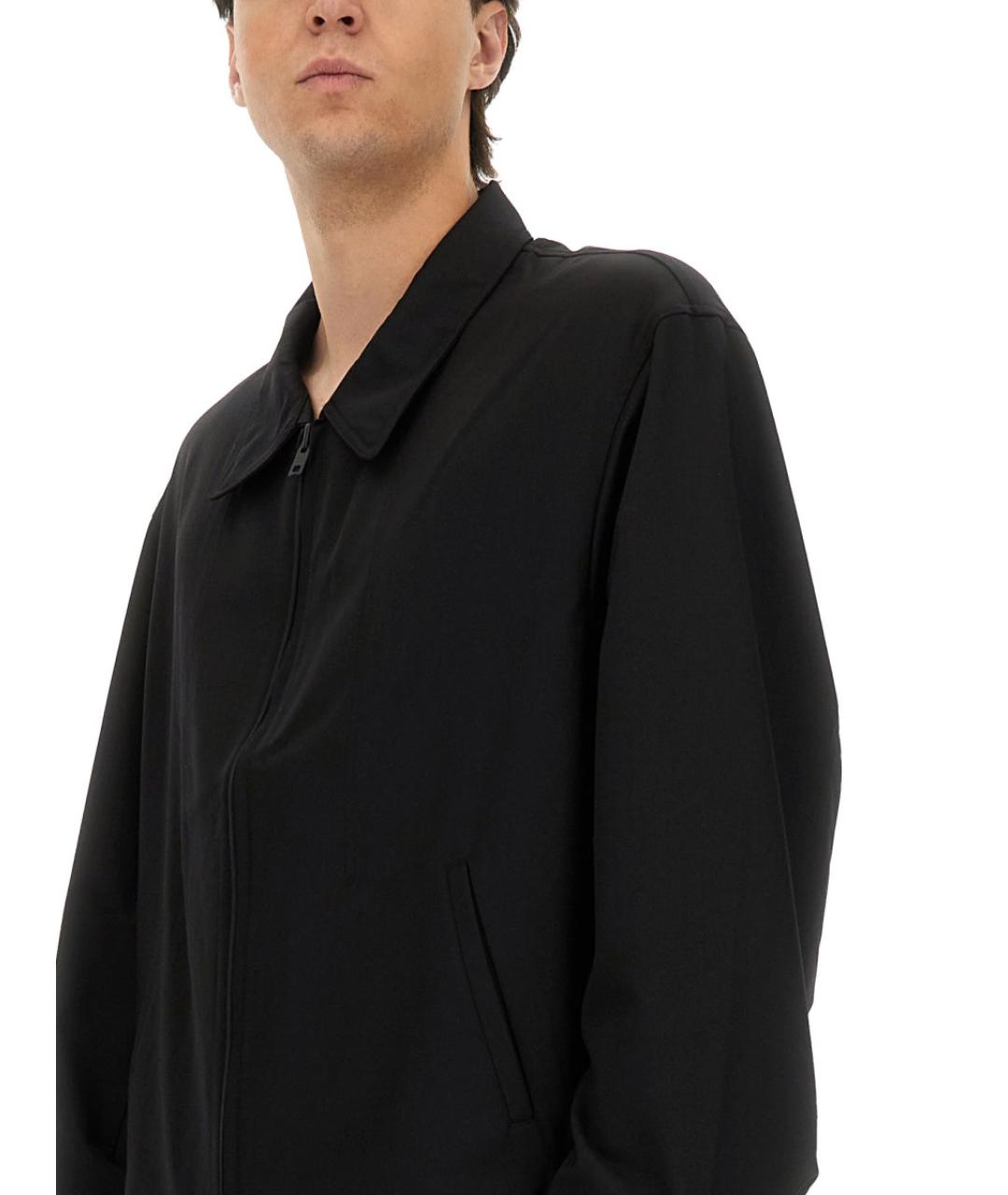 Y-3 Черная полиэстеровая куртка, фото 4