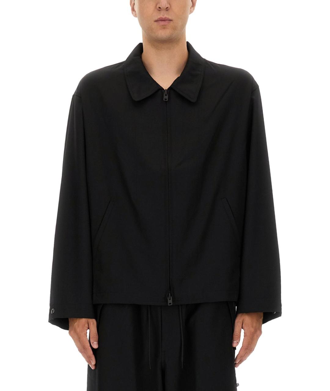 Y-3 Черная полиэстеровая куртка, фото 5