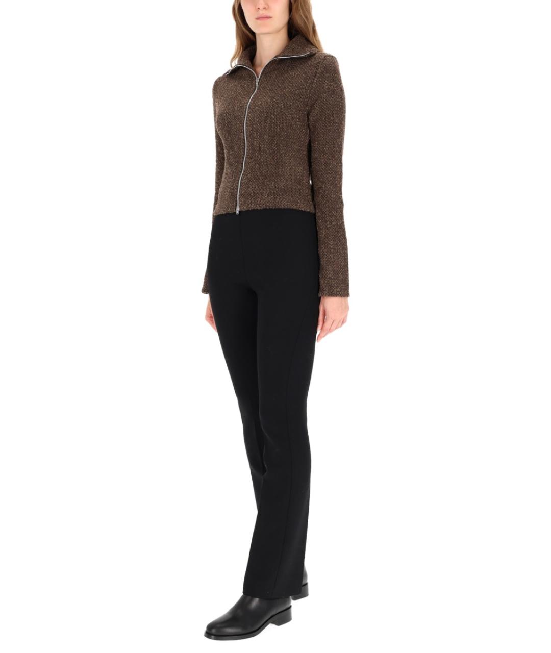 OUR LEGACY Коричневый полиэстеровый кардиган, фото 2