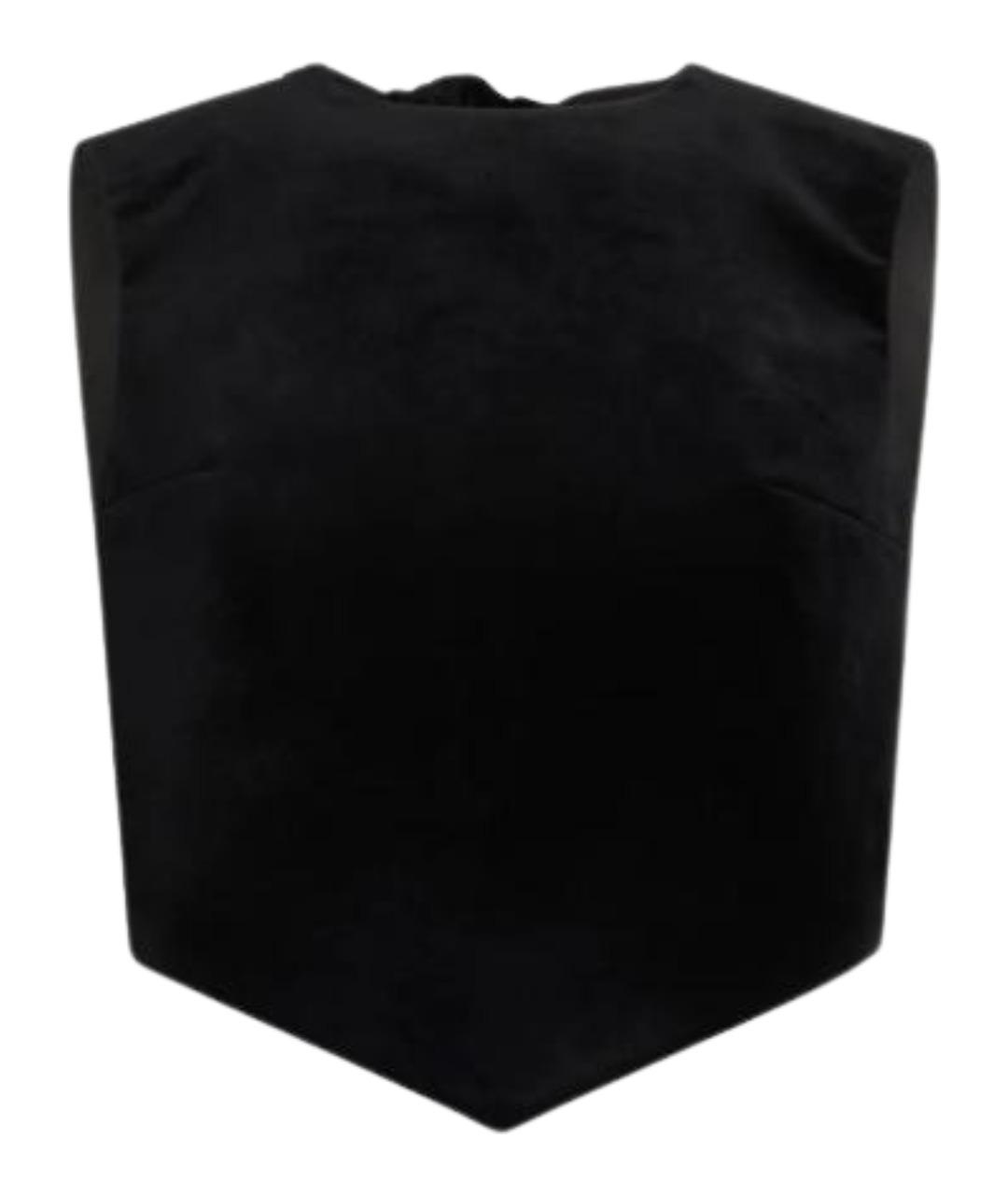 PATOU Черная хлопковая блузы, фото 1