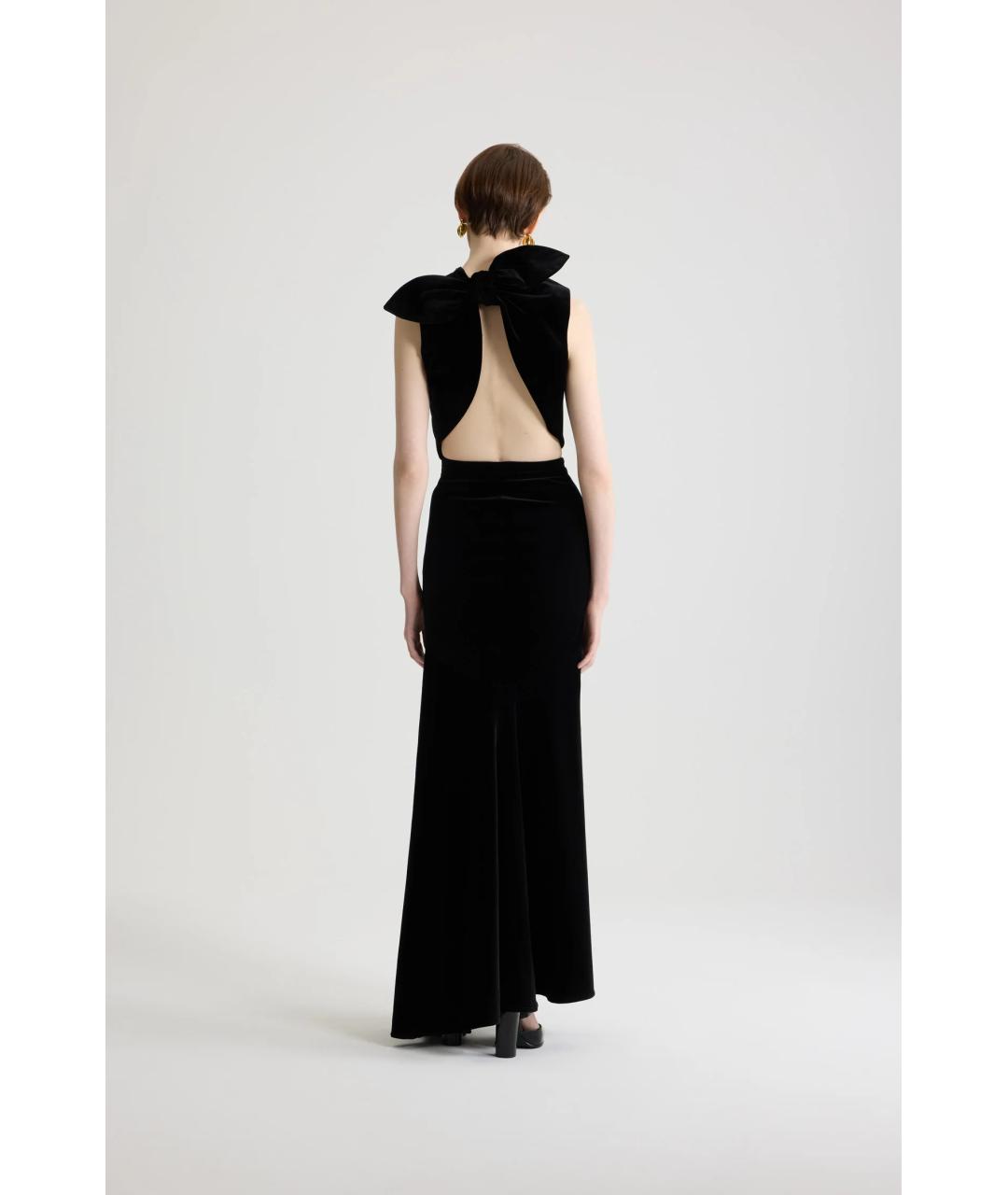 PATOU Черная хлопковая блузы, фото 3