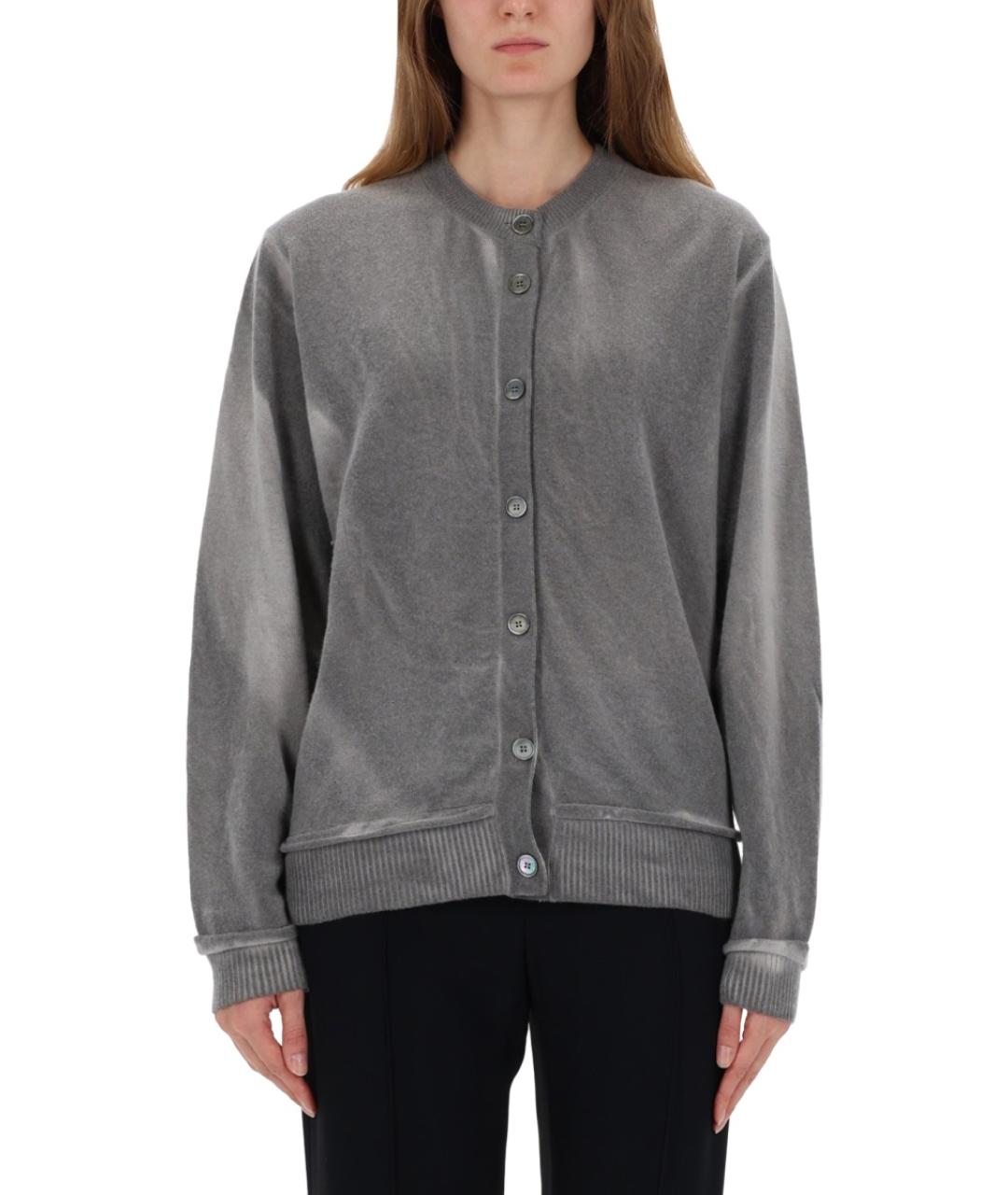 OUR LEGACY Серый шерстяной кардиган, фото 5