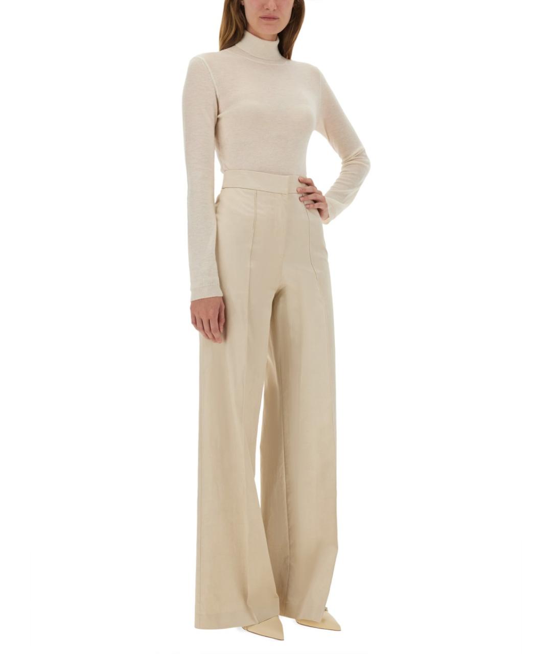 FABIANA FILIPPI Белый шерстяной джемпер / свитер, фото 2