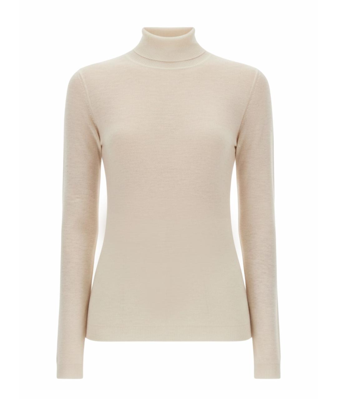 FABIANA FILIPPI Белый шерстяной джемпер / свитер, фото 1