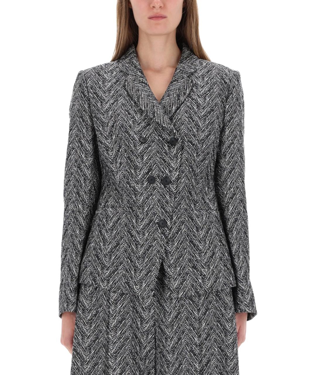 HUGO BOSS Серый хлопковый жакет/пиджак, фото 5