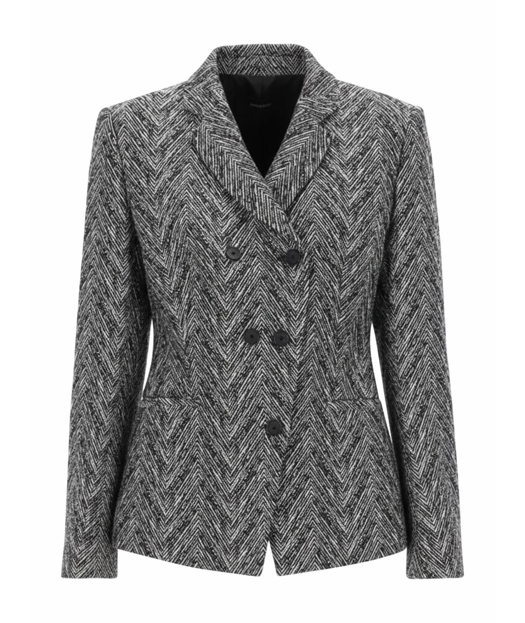 HUGO BOSS Серый хлопковый жакет/пиджак, фото 1