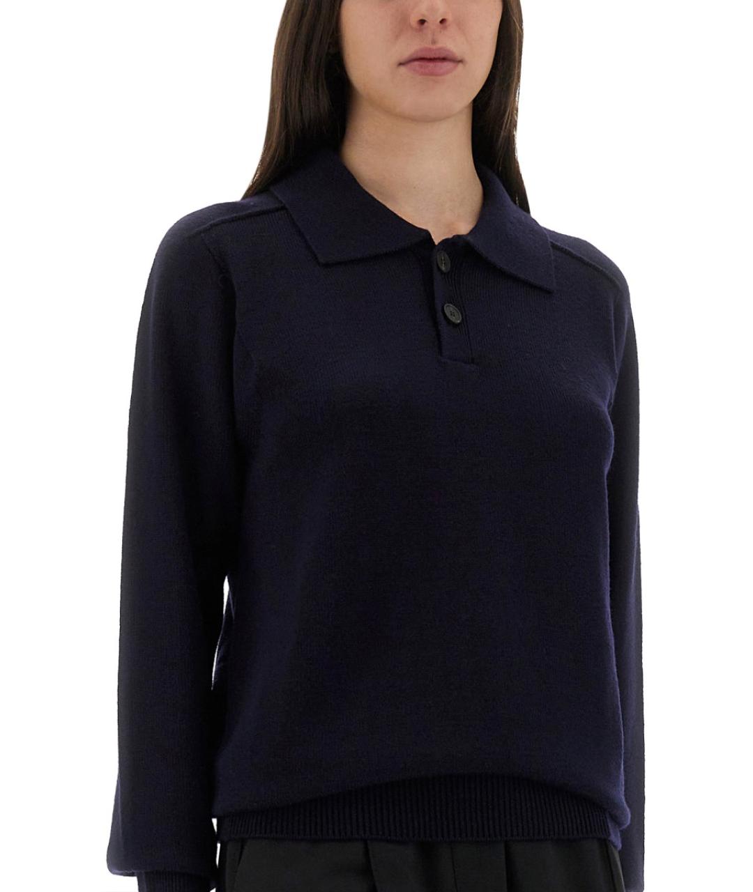 STUDIO NICHOLSON Синий джемпер / свитер, фото 4