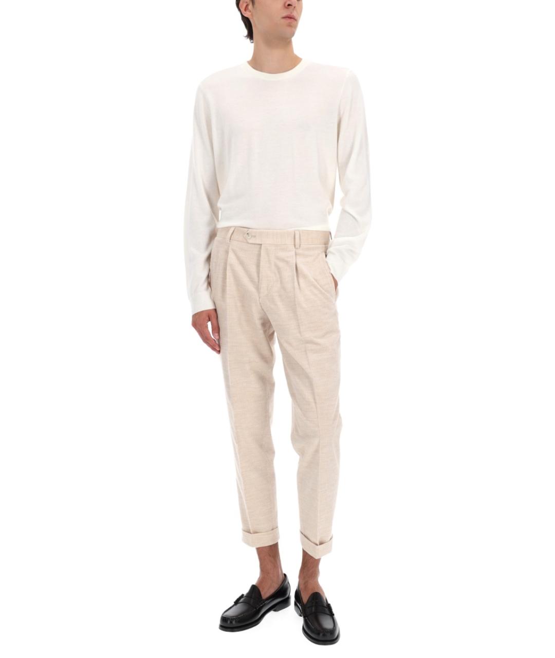 HUGO BOSS Белый кашемировый джемпер / свитер, фото 2