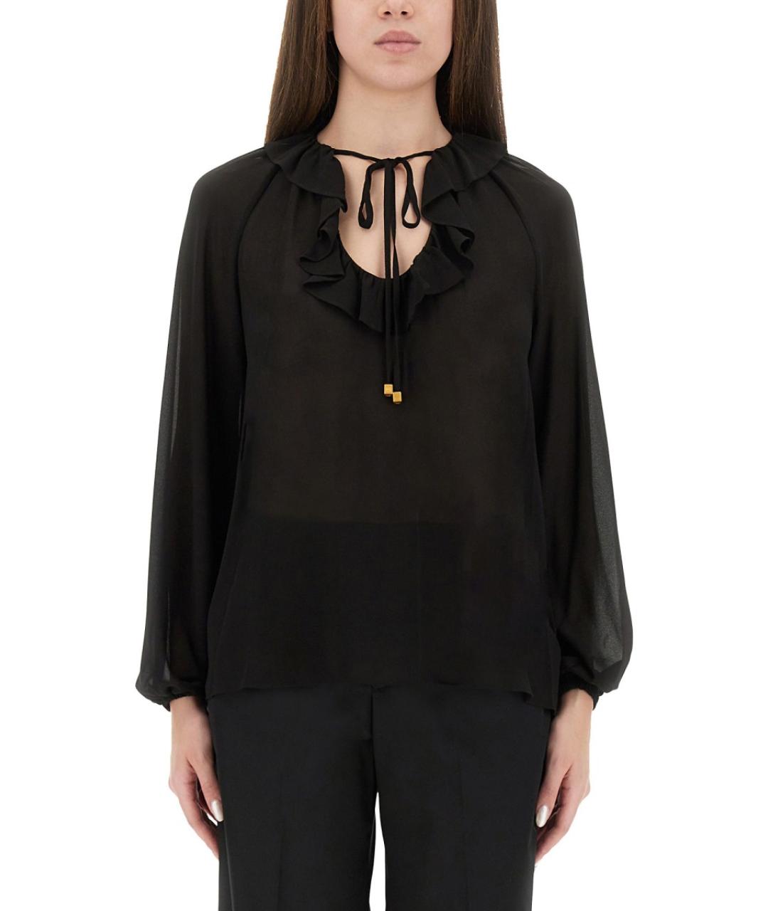 MICHAEL KORS Черная блузы, фото 5