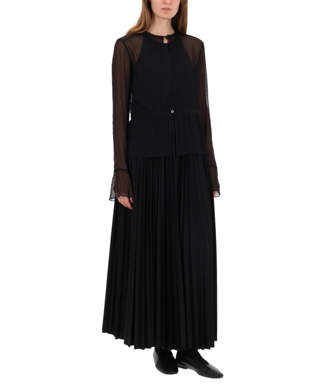 OUR LEGACY Черная полиэстеровая блузы, фото 2