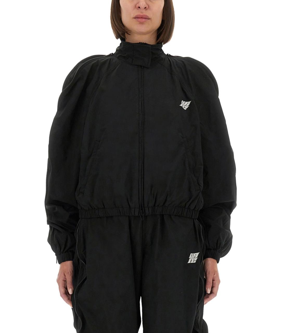 ALEXANDER WANG Черная полиэстеровая куртка, фото 5