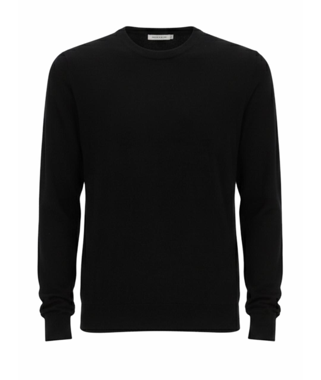 HUGO BOSS Черный кашемировый джемпер / свитер, фото 1