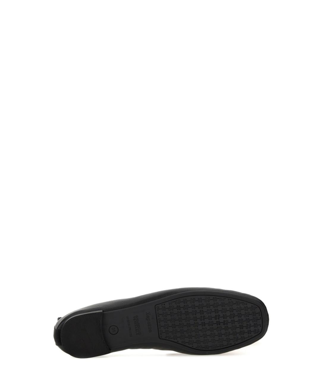 REPETTO Черные кожаные балетки, фото 5