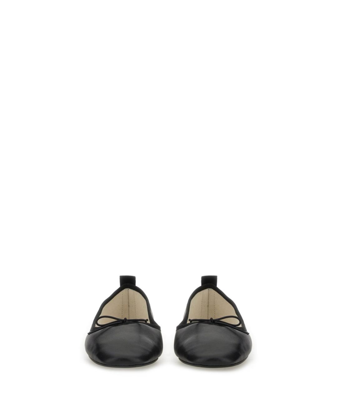 REPETTO Черные кожаные балетки, фото 4