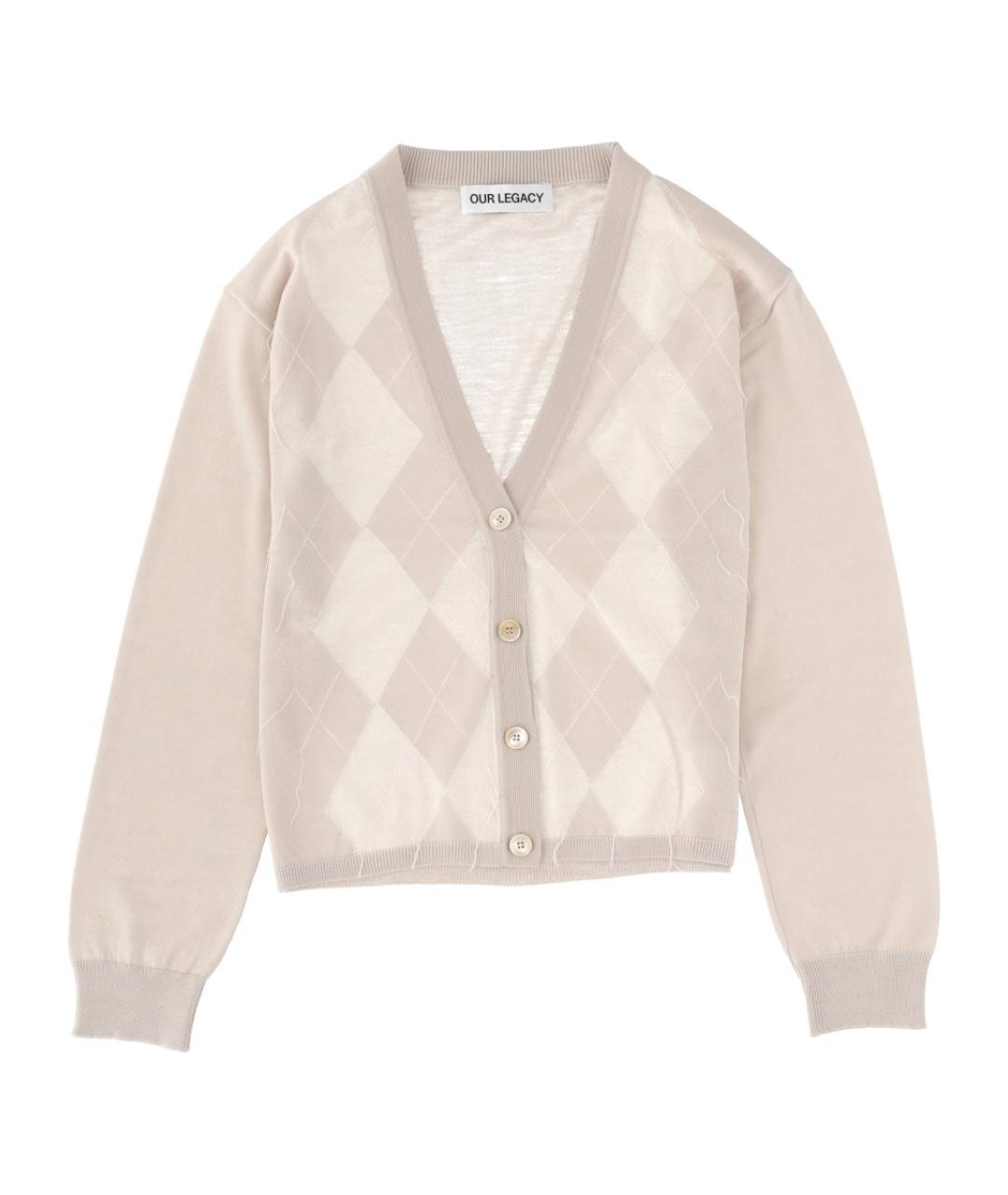 OUR LEGACY Мульти шерстяной кардиган, фото 1