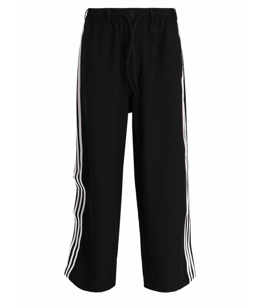 Y-3 Черные полиэстеровые повседневные брюки, фото 1
