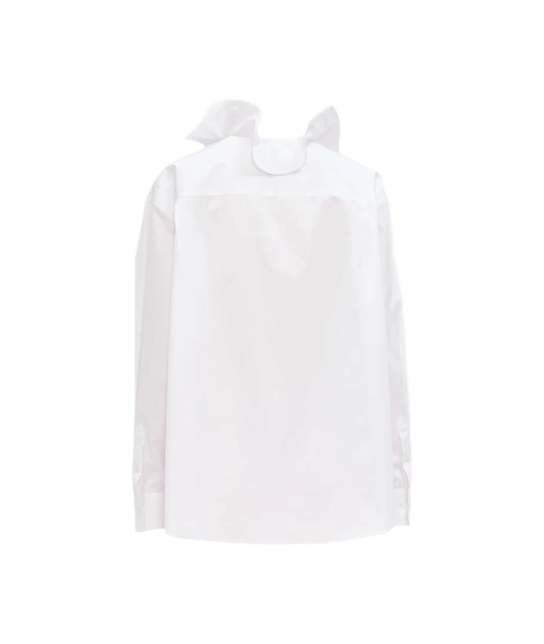 MSGM Белая хлопковая рубашка, фото 2