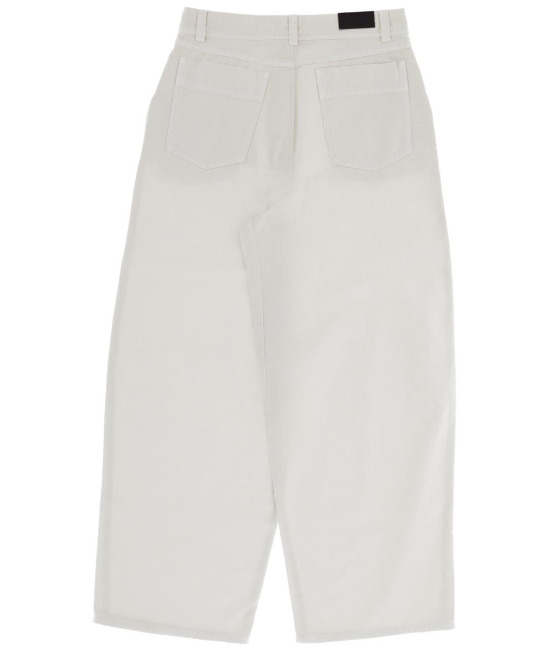 LEMAIRE Бежевые хлопковые прямые джинсы, фото 2