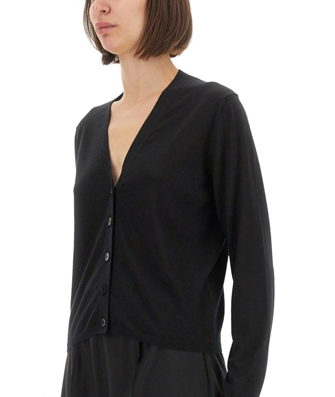 FABIANA FILIPPI Черный кашемировый кардиган, фото 4