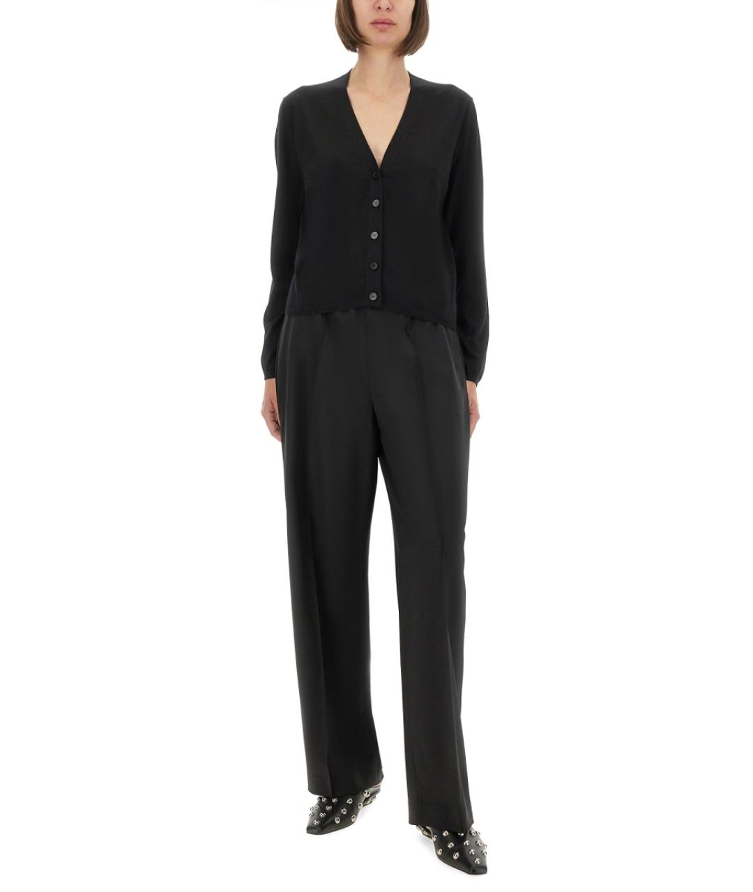 FABIANA FILIPPI Черный кашемировый кардиган, фото 2