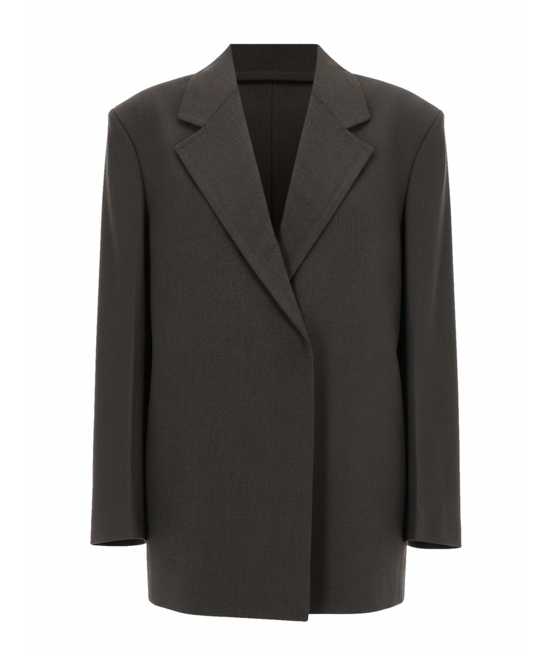 STUDIO NICHOLSON Серый шерстяной жакет/пиджак, фото 1