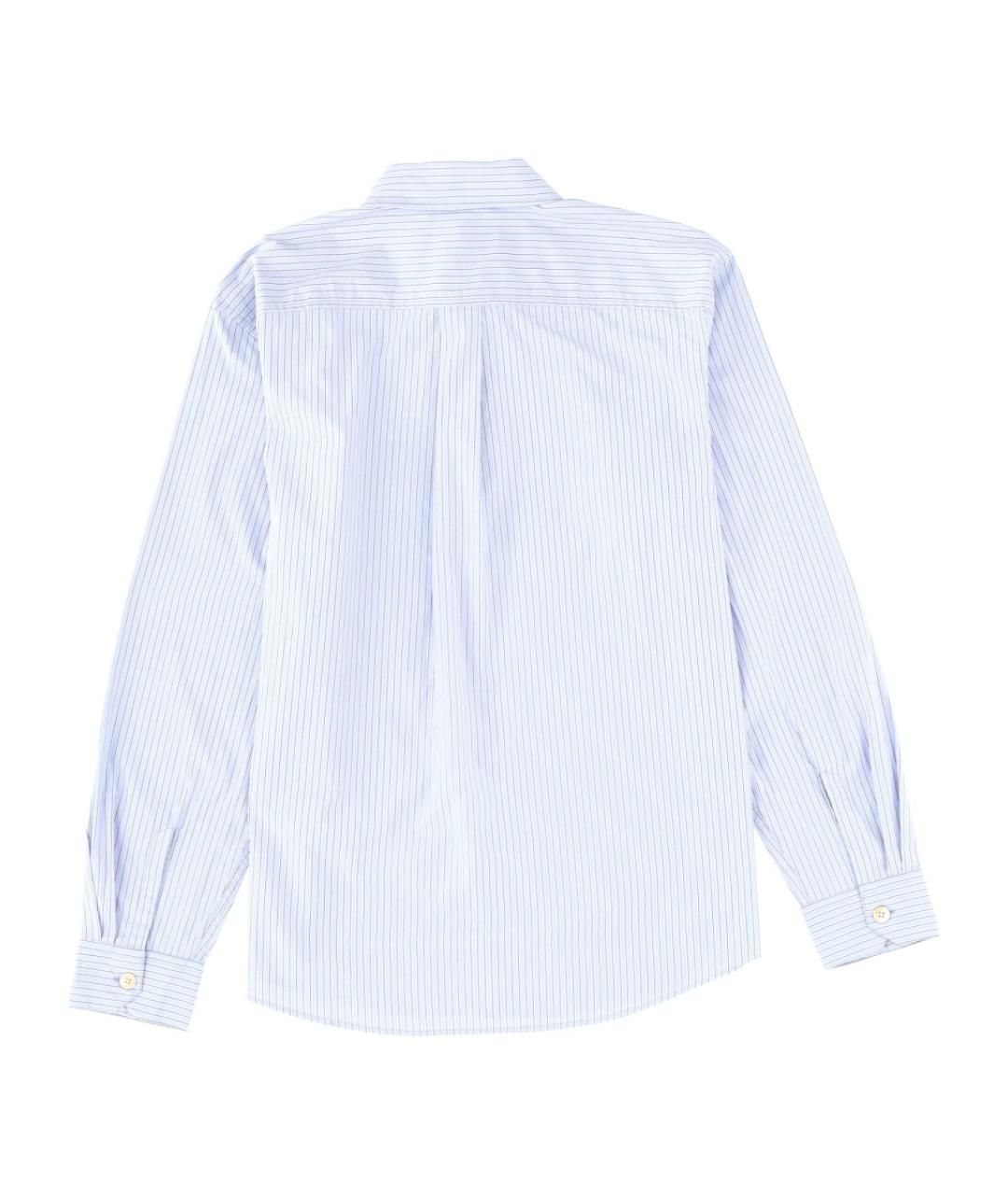 OUR LEGACY Синяя хлопковая кэжуал рубашка, фото 2