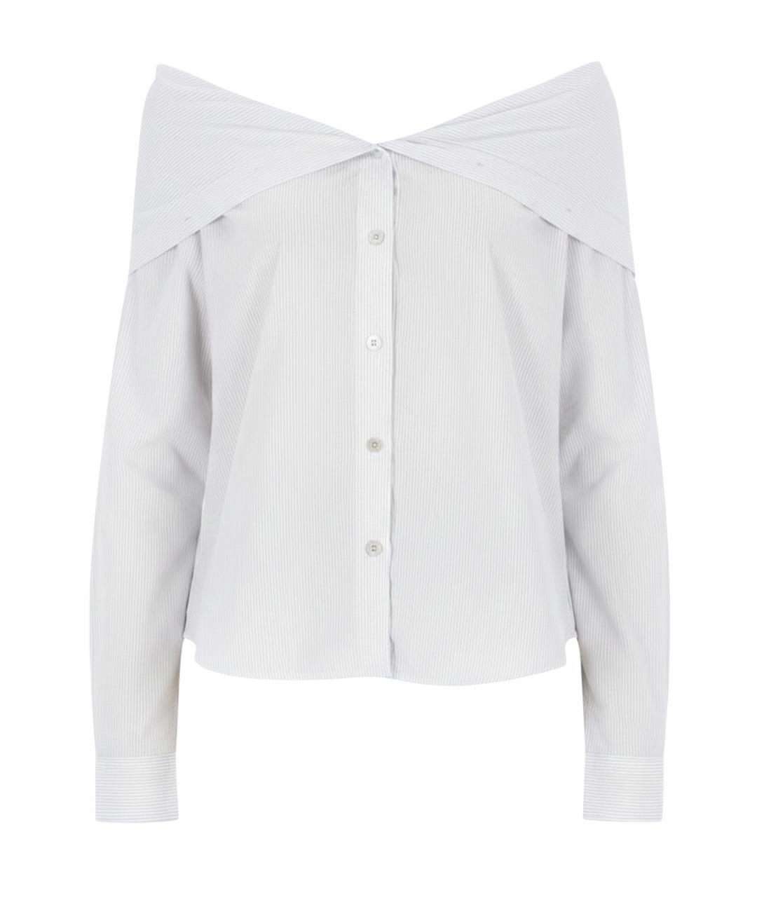 OUR LEGACY Белая хлопковая рубашка, фото 1