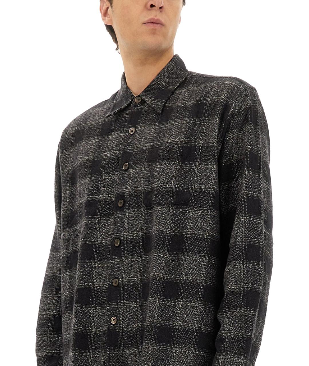 OUR LEGACY Мульти хлопковая кэжуал рубашка, фото 4