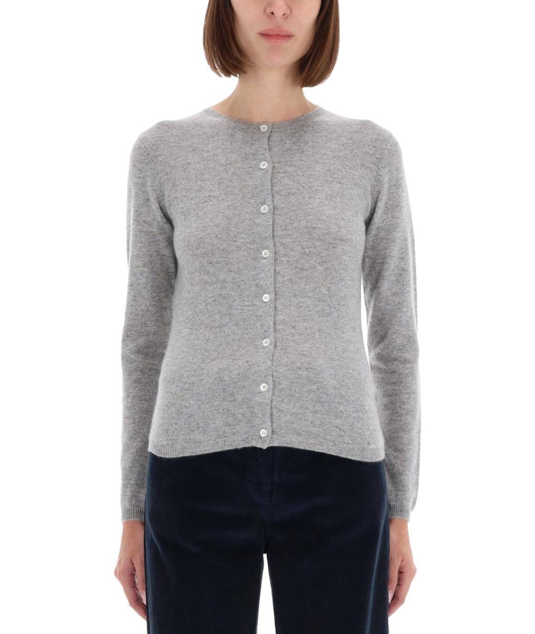 ASPESI Серый кашемировый кардиган, фото 4