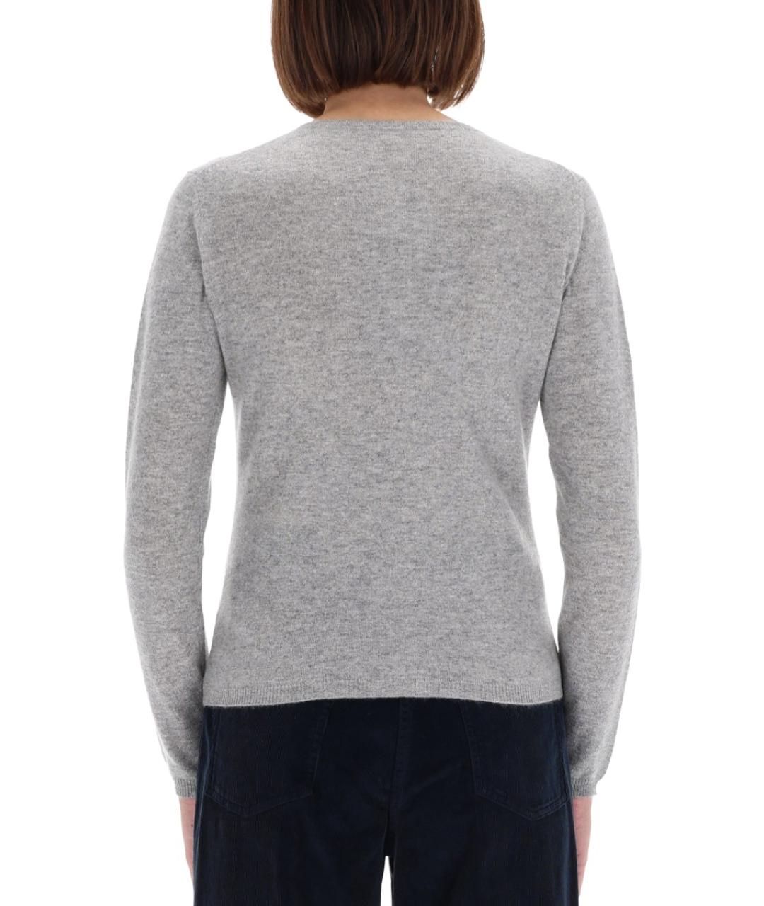 ASPESI Серый кашемировый кардиган, фото 3