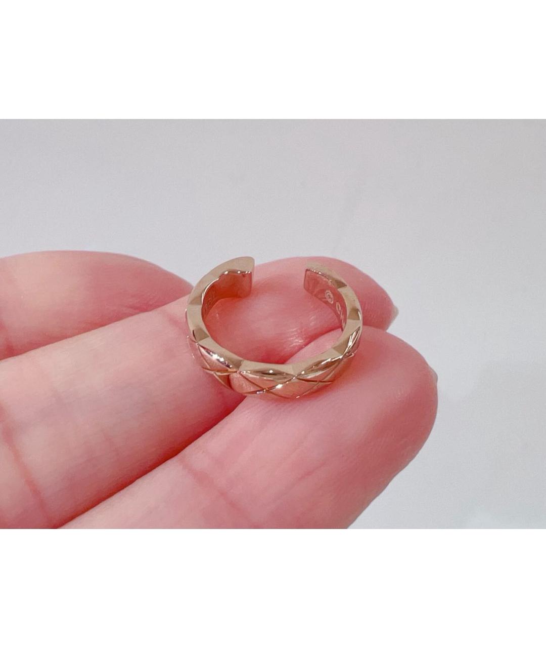 CHANEL Розовые серьги из розового золота, фото 5