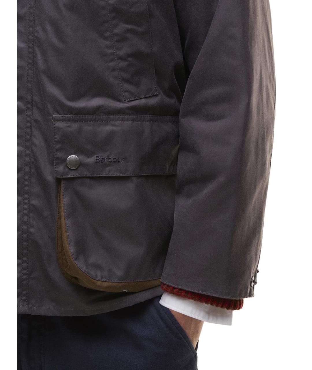 BARBOUR Фиолетовая хлопковая куртка, фото 5