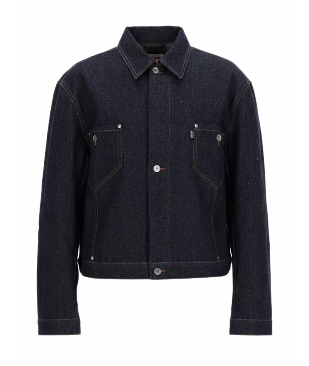 YMC Синяя хлопковая куртка, фото 1