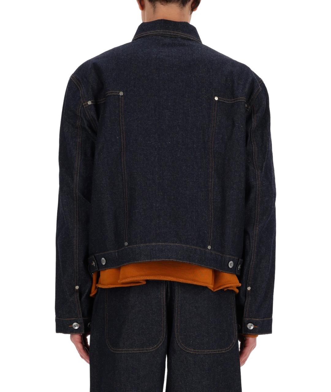 YMC Синяя хлопковая куртка, фото 3