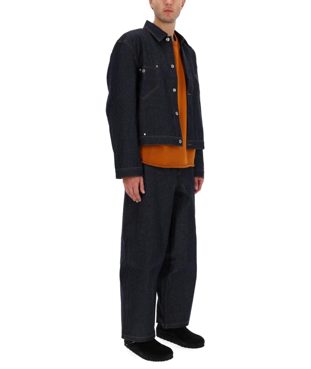 YMC Синяя хлопковая куртка, фото 2