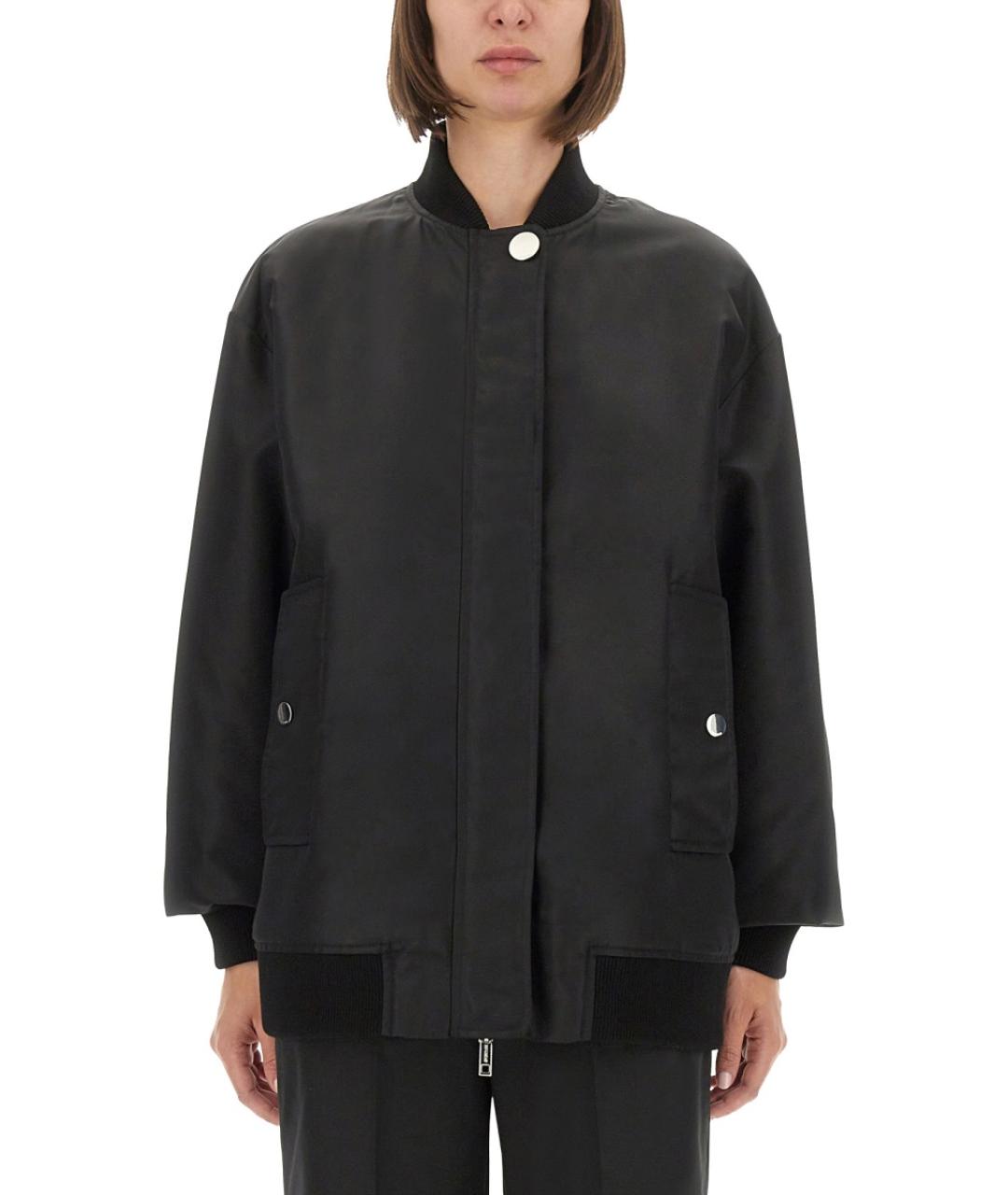 SPORTMAX Черная полиамидовая куртка, фото 1