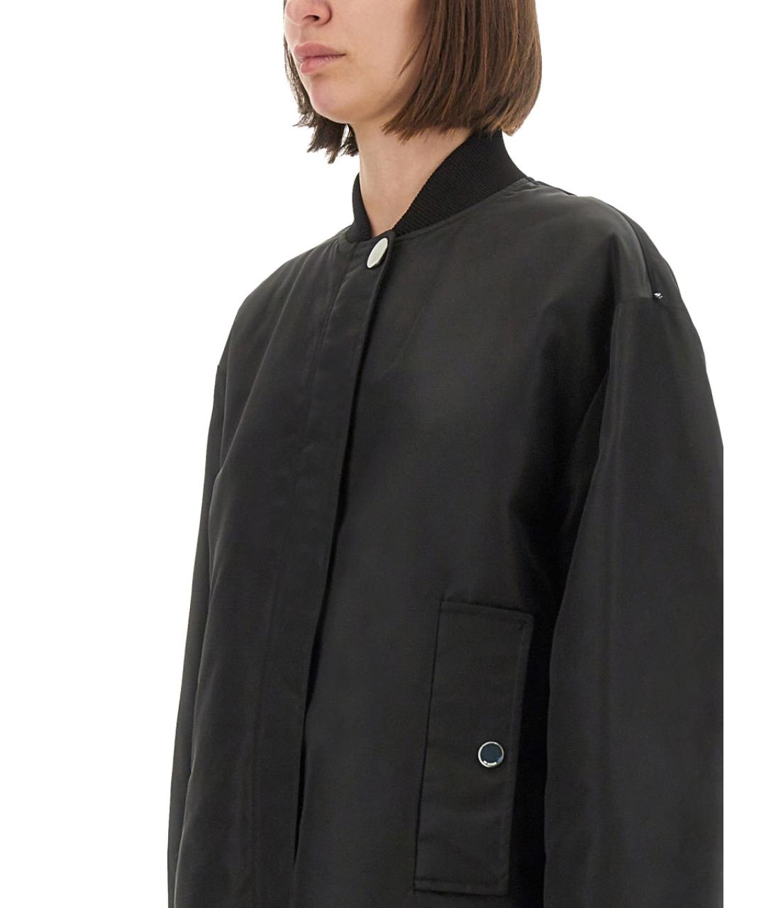 SPORTMAX Черная полиамидовая куртка, фото 4