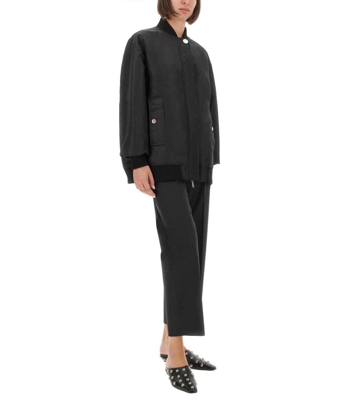 SPORTMAX Черная полиамидовая куртка, фото 2