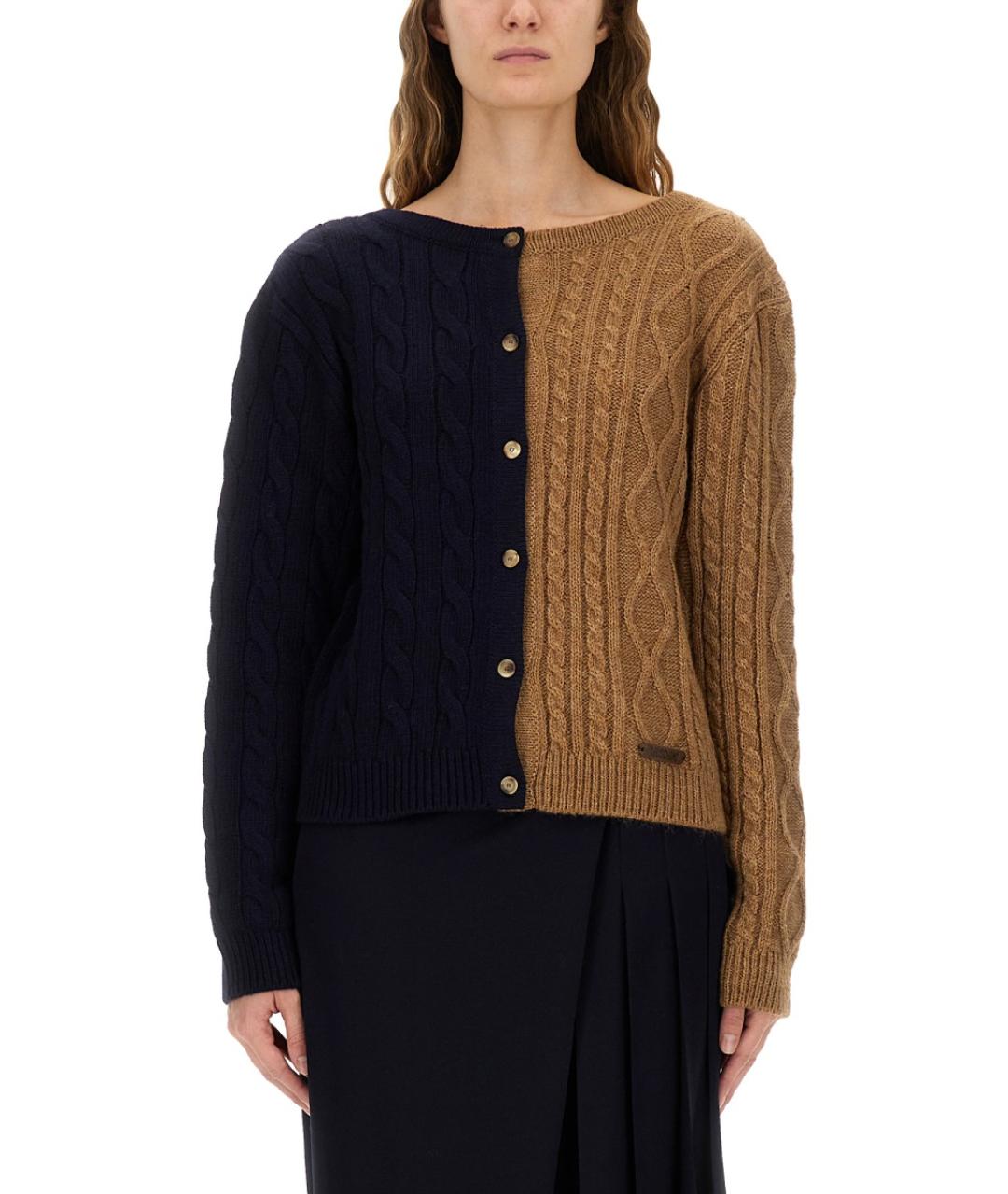 MOSCHINO Мульти шерстяной джемпер / свитер, фото 5