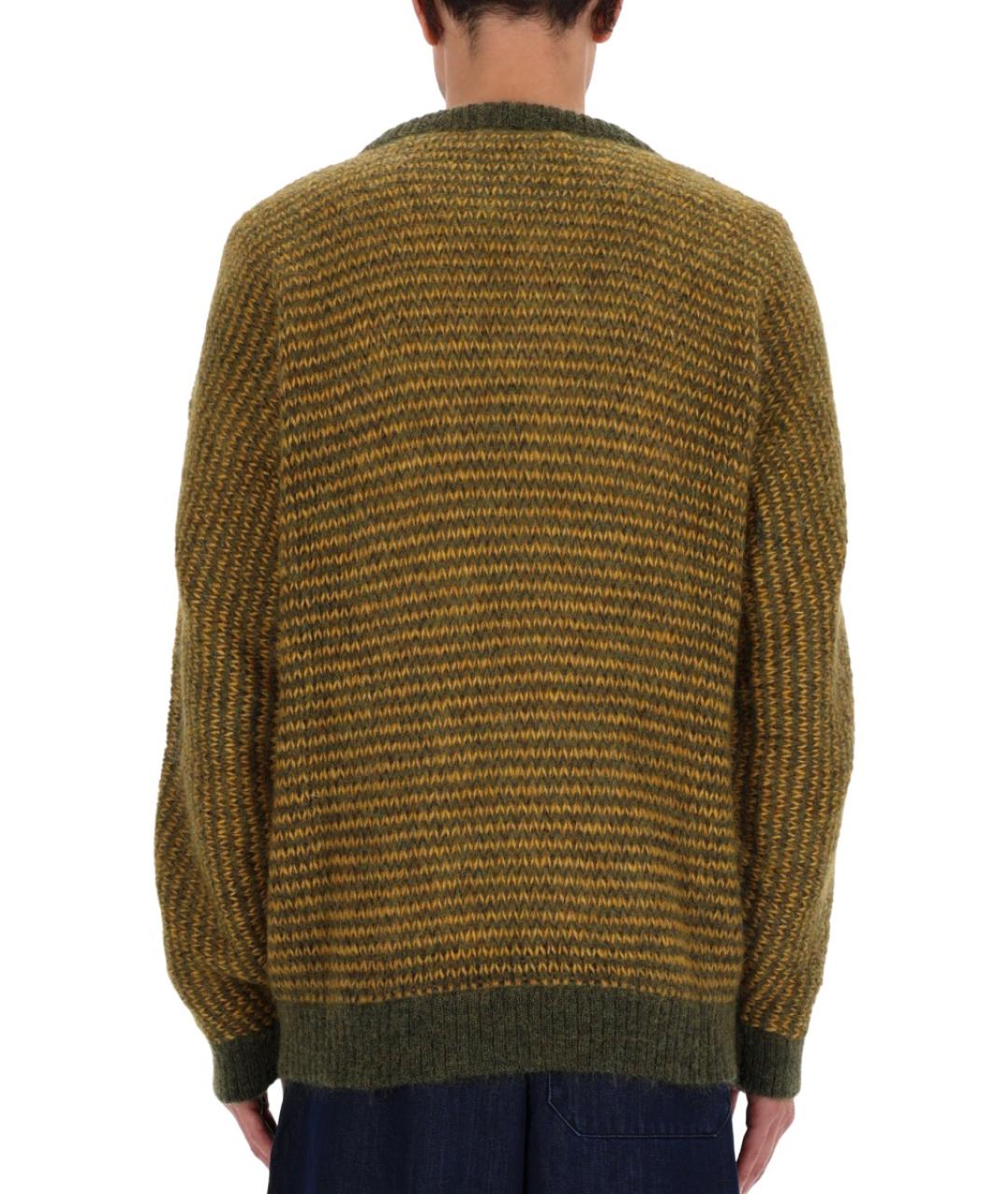 YMC Зеленый шерстяной джемпер / свитер, фото 3