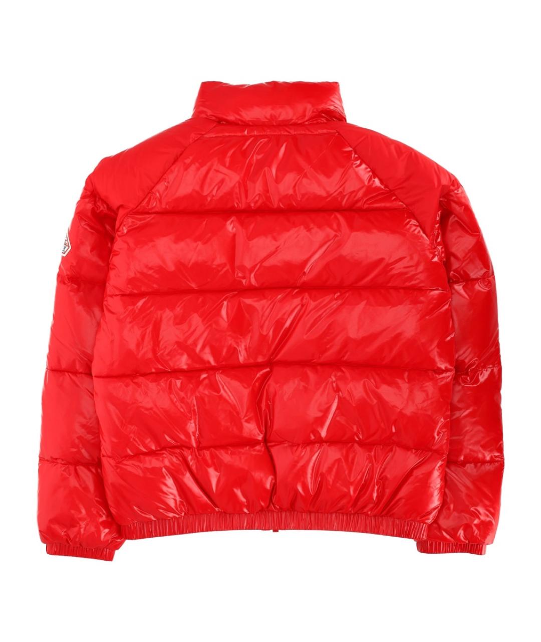 PYRENEX Красный полиамидовый пуховик, фото 2