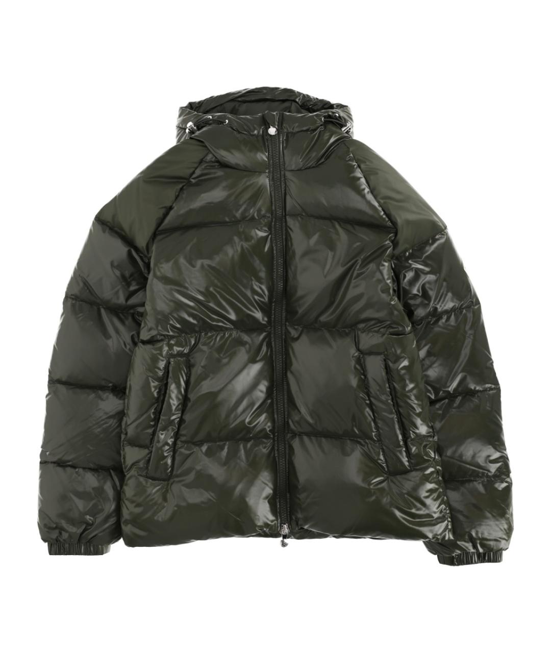 PYRENEX Зеленый полиамидовый пуховик, фото 1