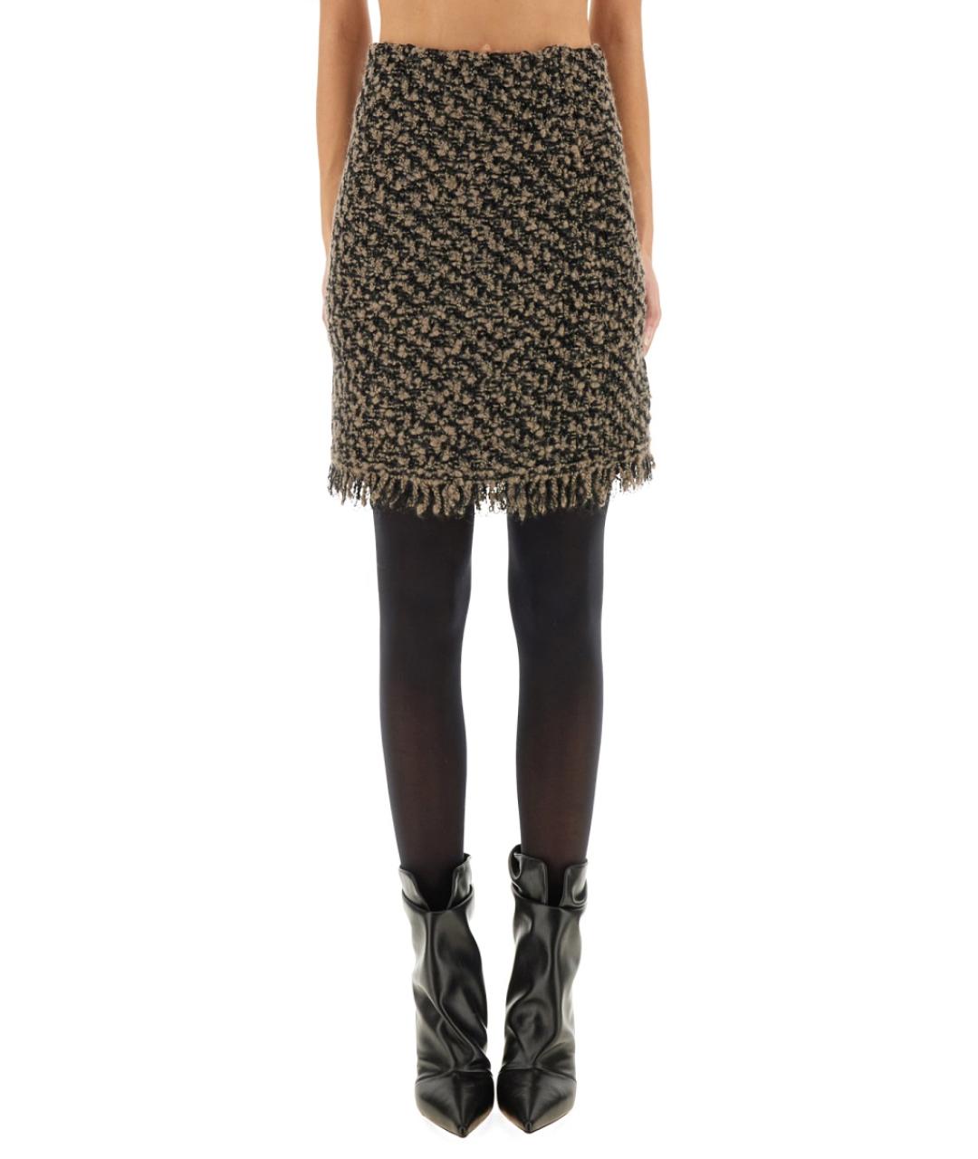 FABIANA FILIPPI Мульти полиамидовая юбка мини, фото 5